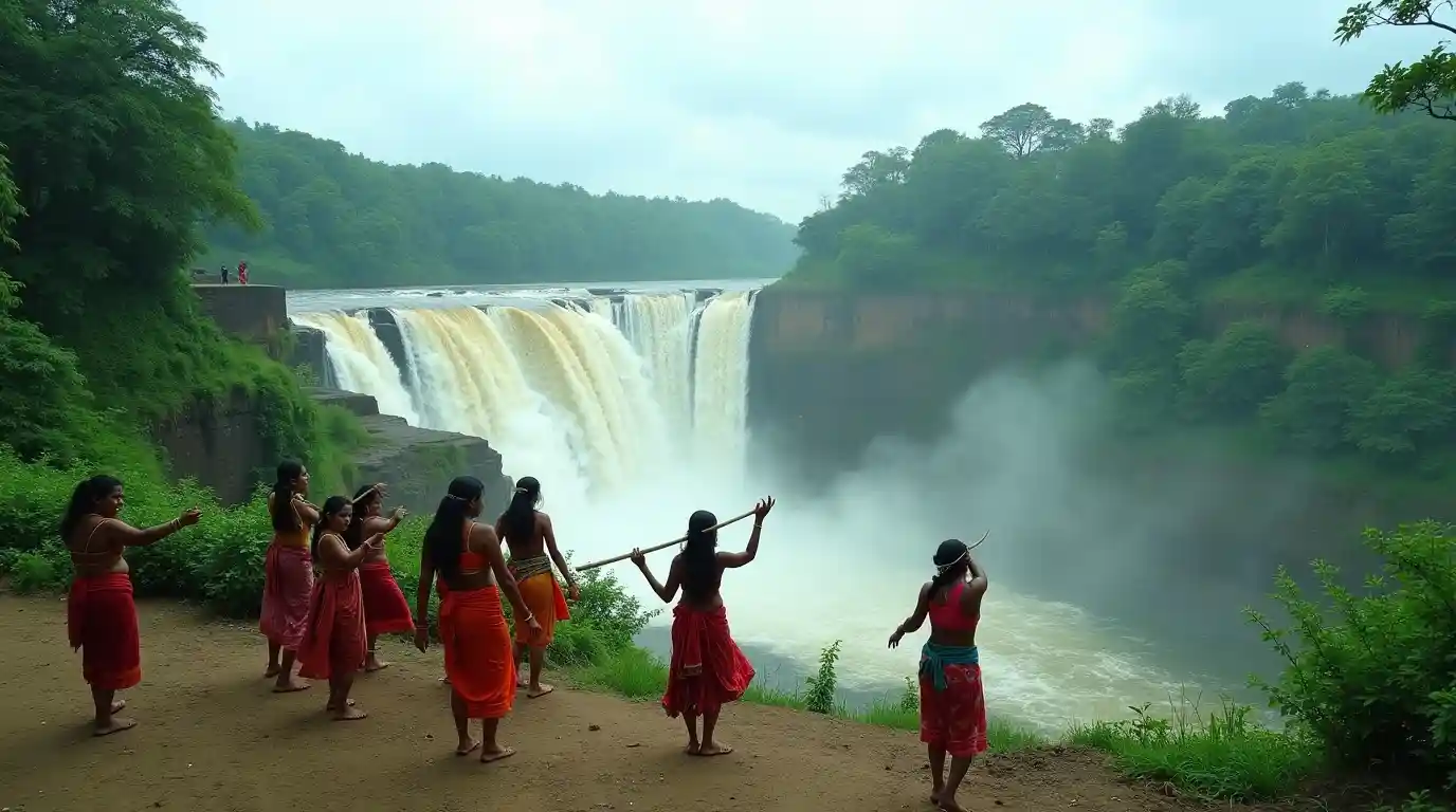 Chitrakote Falls with tribal culture - Chhattisgarh Tourism